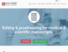 Tablet Screenshot of oxfordscience.org